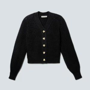 Everlane The Textured Cotton Cardigan